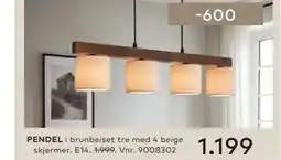 Skeidar PENDEL tilbud