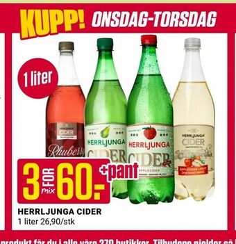 Europris Herrljunga cider tilbud