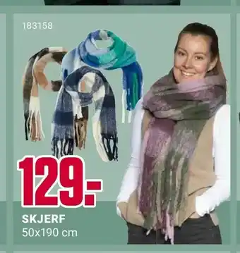 Europris Skjerf tilbud