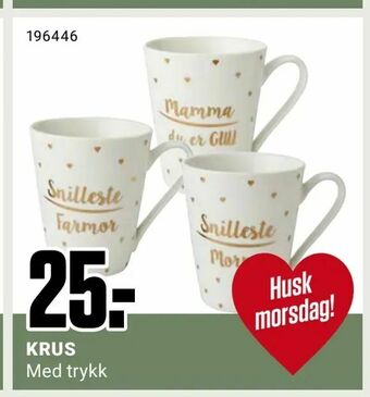 Europris Krus tilbud