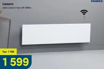 Adax Listovn neo wifi 1000w