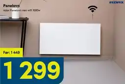 Maxbo Adax Panelovn neo wifi 1000w tilbud