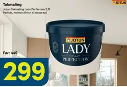 Maxbo Jotun takmaling lady perfection tilbud