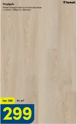Maxbo Tarkett Vinylgulv tilbud
