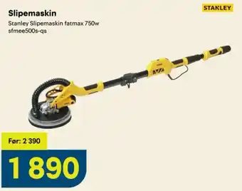 Stanley Slipemaskin fatmax 750w sfmee500s-qs
