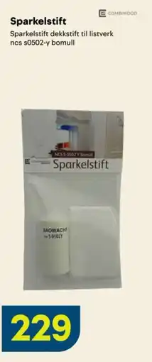 Maxbo Combiwood Sparkelstift tilbud
