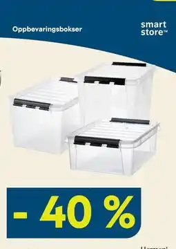 Maxbo Oppbevaringsbokser tilbud