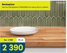 Maxbo Benkeplate tilbud