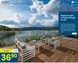 Maxbo Terrassebord tilbud
