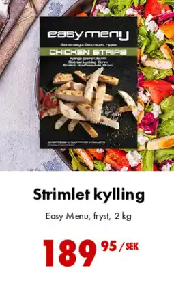 Nordby Supermarket Easy Menu strimlet kylling tilbud