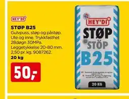 jem & fix STØP B25 tilbud