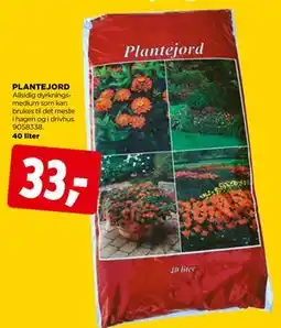 jem & fix PLANTEJORD tilbud