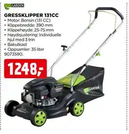 jem & fix GRESSKLIPPER 131CC tilbud