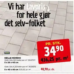 jem & fix HELLE NORDIC tilbud