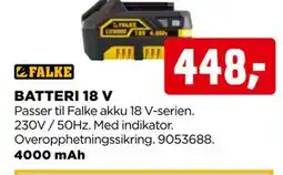 jem & fix BATTERI 18 V tilbud