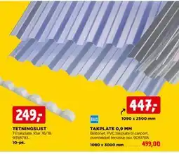 jem & fix TAKPLATE 0,9 MM tilbud