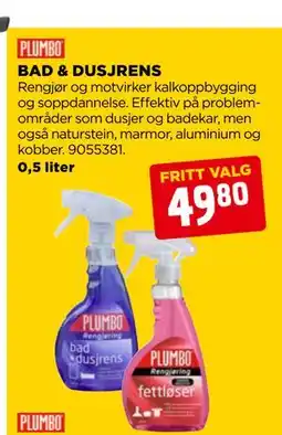 jem & fix BAD & DUSJRENS tilbud
