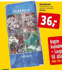 jem & fix DEKKBARK tilbud