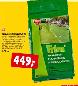 jem & fix Trim plengjødsel tilbud