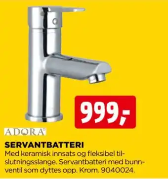 jem & fix Adora servantbatteri tilbud