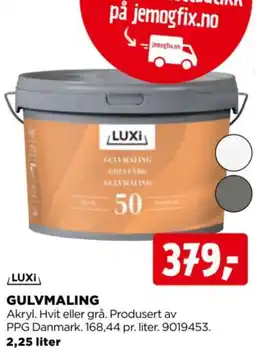 jem & fix Luxi gulvmaling tilbud