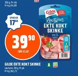 Coop Obs GILDE EKTE KOKT SKINKE tilbud
