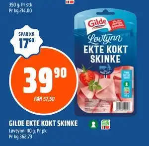 GILDE EKTE KOKT SKINKE
