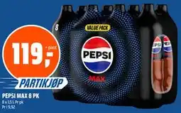 Coop Obs PEPSI MAX 8 PK tilbud