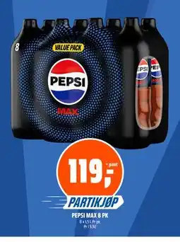 Coop Obs PEPSI MAX 8 PK tilbud