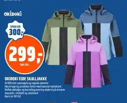 Coop Obs OKIDOKI EIDE SKALLJAKKE tilbud
