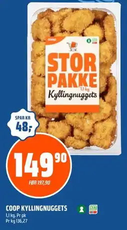 Coop Obs COOP KYLLINGNUGGETS tilbud