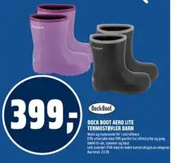 Coop Obs DOCK BOOT AERO LITE TERMOSTØVLER BARN tilbud