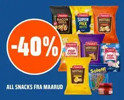 Coop Obs ALL SNACKS FRA MAARUD tilbud