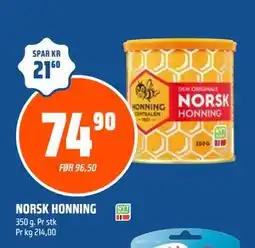 Coop Obs NORSK HONNING tilbud