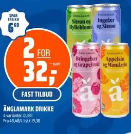 Coop Obs ÄNGLAMARK DRIKKE tilbud