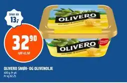 Coop Obs OLIVERO SMØR- OG OLIVENOLJE tilbud
