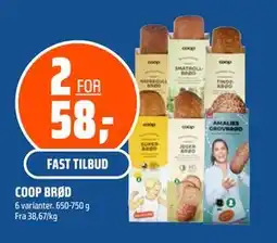 Coop Obs COOP BRØD tilbud