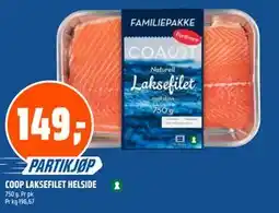 Coop Obs COOP LAKSEFILET HELSIDE tilbud