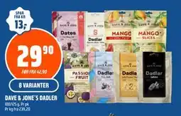 Coop Obs DAVE & JONE´S DADLER tilbud