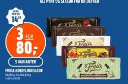 Coop Obs FREIA KOKESJOKOLADE tilbud