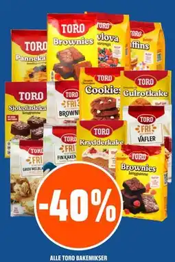 Coop Obs ALLE TORO BAKEMIKSER tilbud