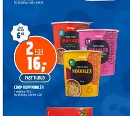Coop Obs COOP KOPPNUDLER tilbud