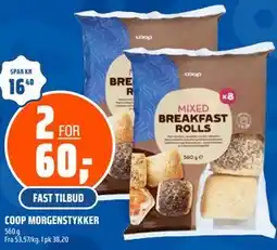 Coop Obs COOP MORGENSTYKKER tilbud