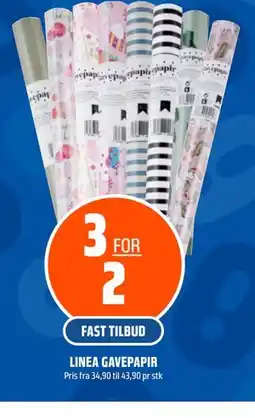 Coop Obs LINEA GAVEPAPIR tilbud