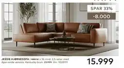 Skeidar JESSIE HJØRNESOFA tilbud