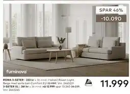 Skeidar ROMA 3-SETER tilbud