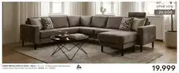Skeidar COMO MODULSOFA U-SOFA tilbud