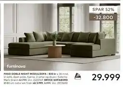 Skeidar PASO DOBLE NIGHT MODULSOFA tilbud