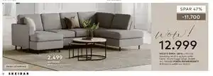 Skeidar OSLO U-SOFA tilbud