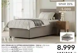 Skeidar XOV PREMIUM 10 OPPBEVARINGSSENG tilbud